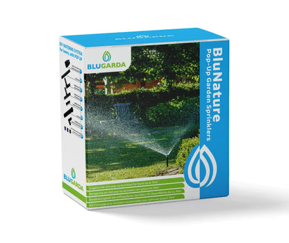 BluNature - Pop-Up Garden Sprinklers - Watering for lawn up to 70m2